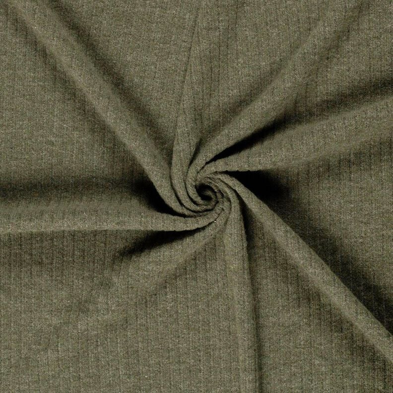 Superweicher Rippenstrick Uni – dunkelpinie, image number 3
