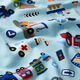 Stoffpaket Jersey Autos – hellblau,  thumbnail number 3