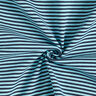 Bündchen Schlauchware Streifen – himmelblau/nachtblau,  thumbnail number 3