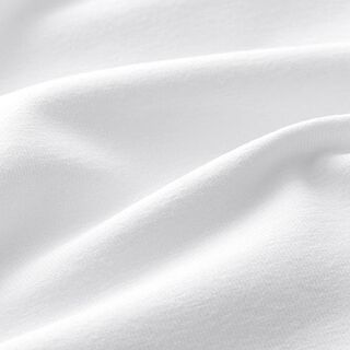 Baumwolljersey Medium Uni – weiss, 