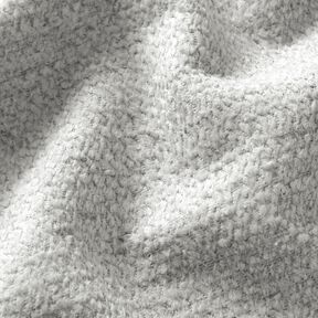 Polsterstoff weiches Gewebe – silbergrau, 