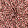 French Terry Sommersweat kleine Blumen Digitaldruck – cashew/intensiv pink,  thumbnail number 3