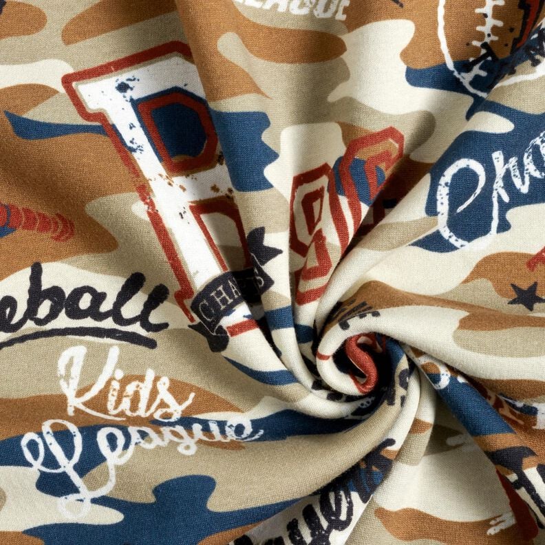 Alpenfleece Baseball – mittelbraun, image number 3