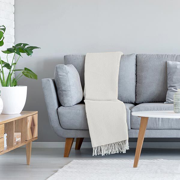 Antipilling Fleece – wollweiss | Reststück 100cm
