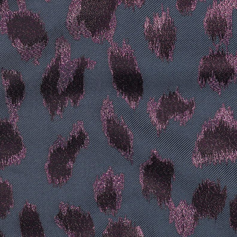 Jacquard Leo Metallic | Poppy Fabrics – anthrazit, image number 2