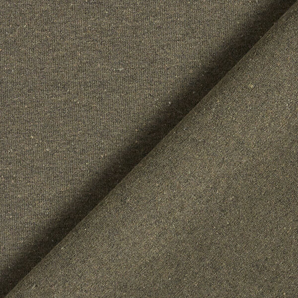 Recycelter Jersey Baumwoll-Mix – oliv