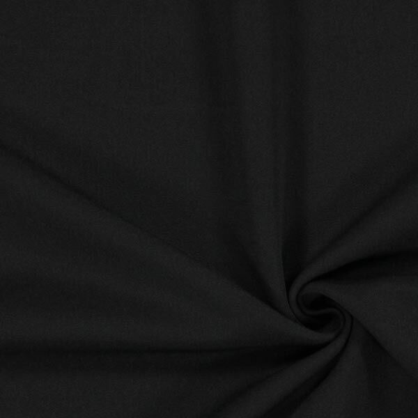Bi-Stretch Gabardine – schwarz | Reststück 100cm