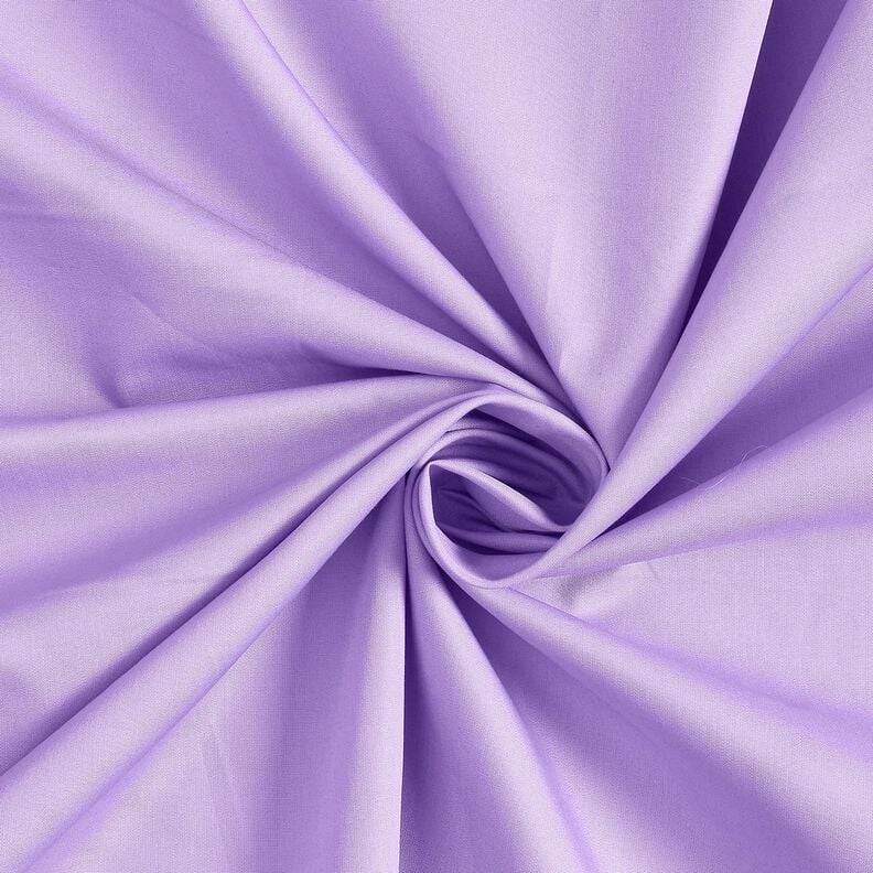 GOTS Baumwollpopeline | Tula &ndash; lavendel,  image number 1