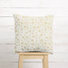 Baumwollstoff Popeline Schneekristalle – wollweiss/gold,  thumbnail number 8