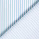Baumwollpopeline Streifen – hellblau/weiss,  thumbnail number 4