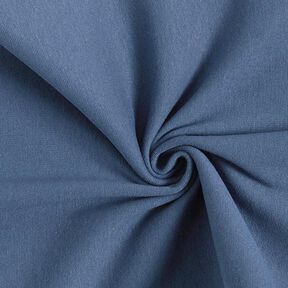 Bündchenstoff Uni – jeansblau, 