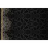 Baumwolljersey Bordürenstoff Mandala Baroque Gold Sprenkel | Glitzerpüppi – schwarz,  thumbnail number 4