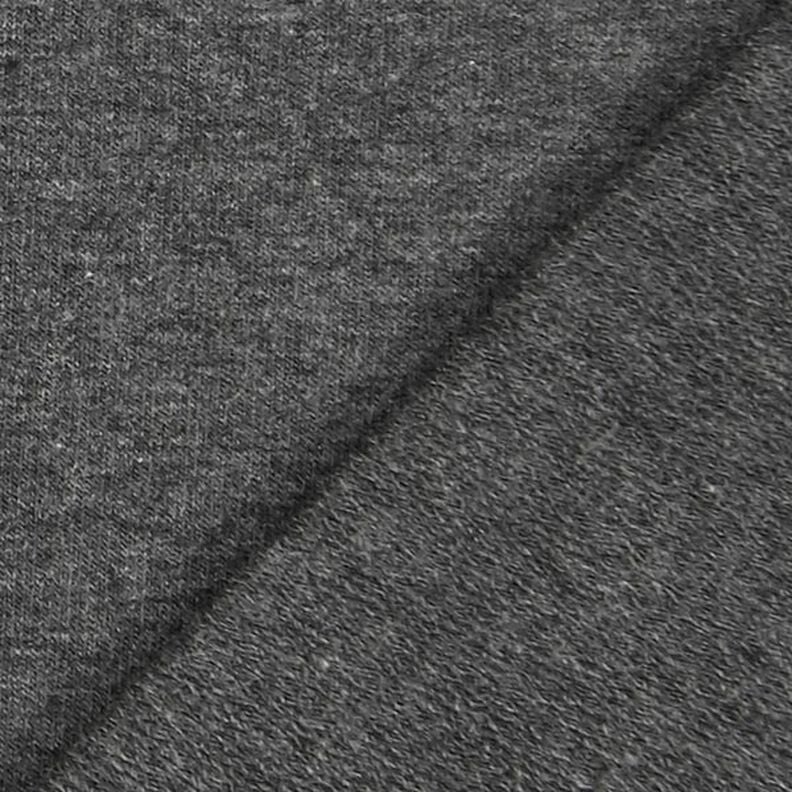 Leichter French Terry Melange – anthrazit,  image number 3