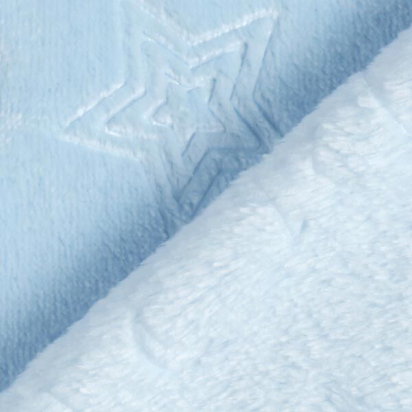 Kuschelfleece Mond & Sterne – babyblau, image number 4