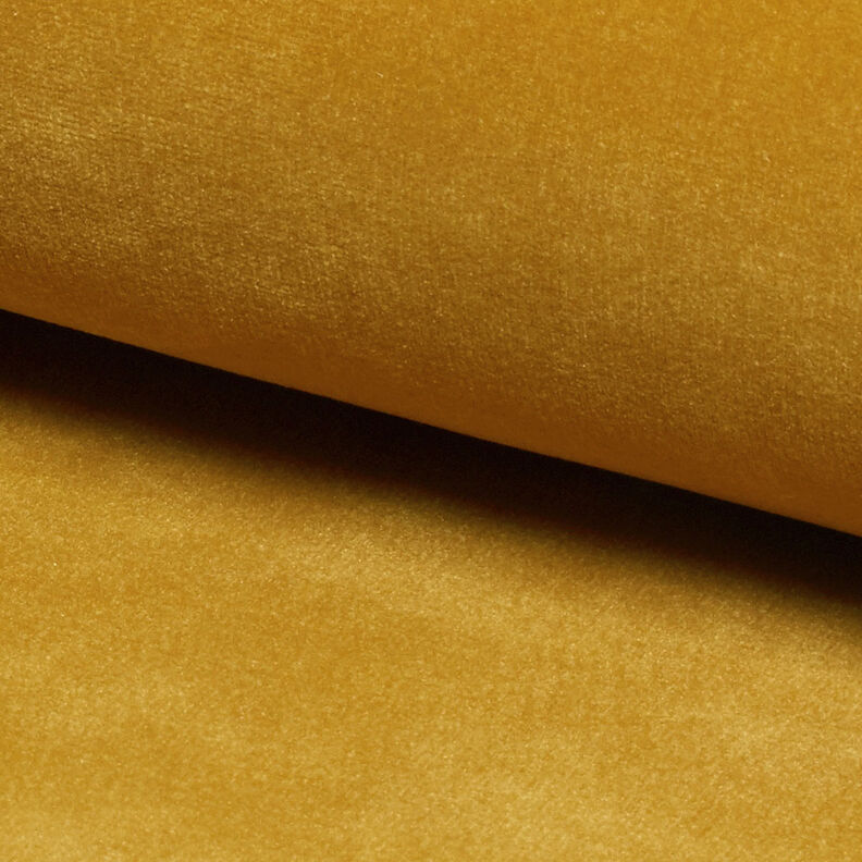 Polsterstoff Samt – senf,  image number 2