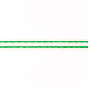 Webband Baumwolle Streifen – grün, 