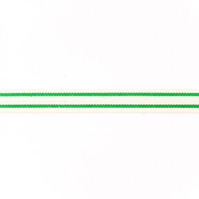 Webband Baumwolle Streifen – grün, 