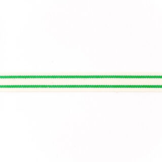Webband Baumwolle Streifen – grün, 