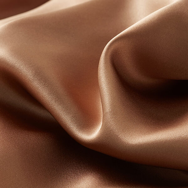 Seidensatin – karamell, image number 5