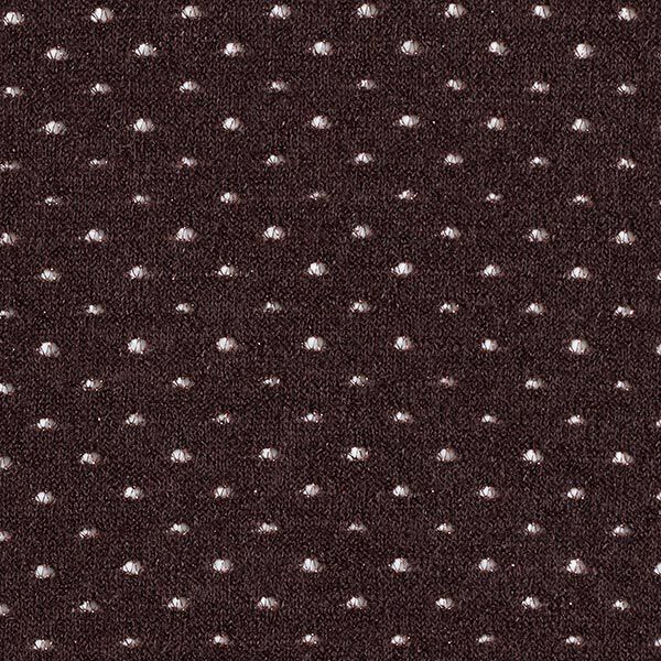 Feinstrick Lurexpunkte Glitzer – braun, image number 1