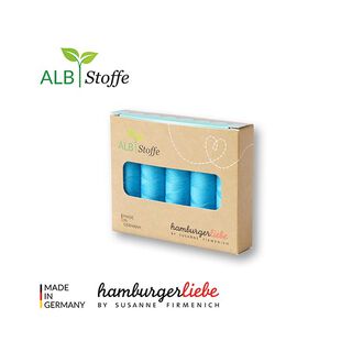 Stitch Me Nähgarn Set [ 5 x 200 m ] | Albstoffe – babyblau, 