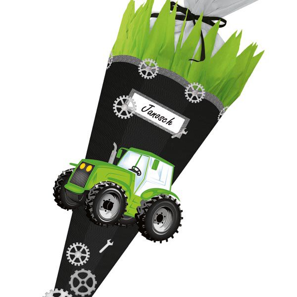 Schultüten-Bastelset "Easy Line" Traktor, image number 2