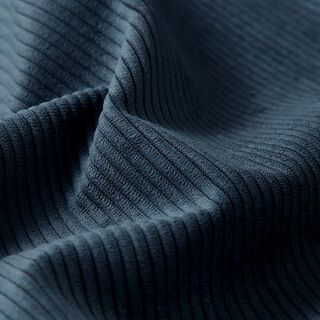 Polsterstoff Cordoptik Fjord – navy, 