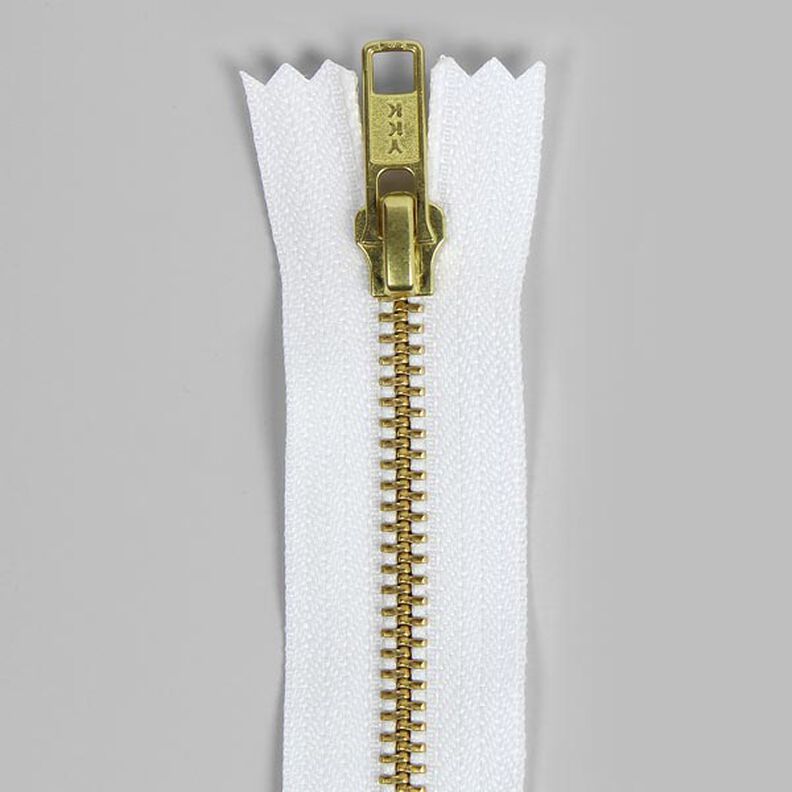 Reißverschluss nicht teilbar | Metall gold (501) | YKK,  image number 1