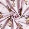 Baumwolljersey Rosalie auf Schmetterlingen | Glitzerpüppi – rosé,  thumbnail number 3
