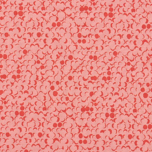GOTS French Terry Sommersweat Punkte | Tula – altrosa/terracotta,  image number 1