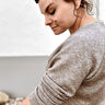 Strickstoff Viskose-Mix Melange – cashew,  thumbnail number 5