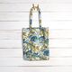Dekostoff Canvas Camouflage – blau/beige,  thumbnail number 6
