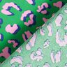 Beschichtete Baumwolle abstraktes Leo | Poppy Fabrics – grün/rosa,  thumbnail number 4