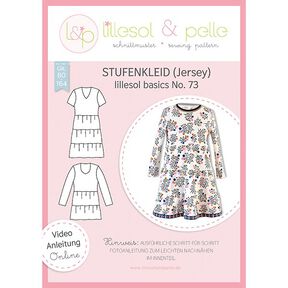 Stufenkleid (Jersey) | Lillesol & Pelle No. 73 | 80-164, 