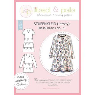 Stufenkleid (Jersey) | Lillesol & Pelle No. 73 | 80-164, 