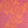 Beachwear Hamamtuch Jacquard-Ornamente – rot/pfirsichorange,  thumbnail number 1
