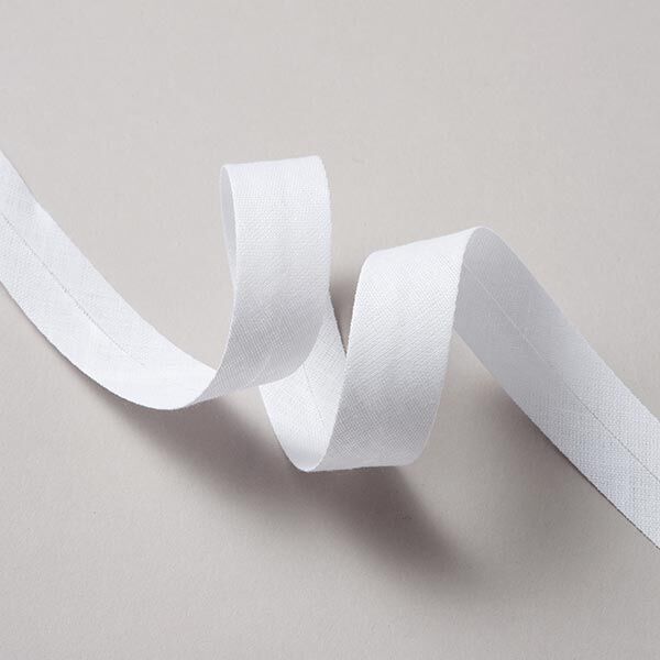 Baumwoll-Schrägband 70m – weiss, image number 2