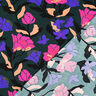 LENZING™ ECOVERO™ Viskosestoff Amira Floral | Nerida Hansen – dunkelgrün/lila,  thumbnail number 4