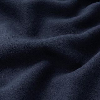 Baumwollfleece Uni – nachtblau, 