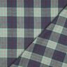 Leinen-Mix Karo bunt gewebt &ndash; mint/jeansblau,  thumbnail number 4
