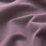 Leichter Baumwollsweat Uni – aubergine,  thumbnail number 4