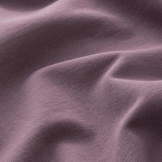 Leichter Baumwollsweat Uni – pflaume, 