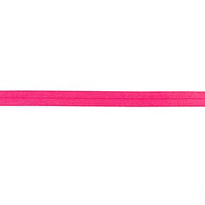 Elastisches Einfassband (Falzgummi) glänzend [15 mm] – intensiv pink, 