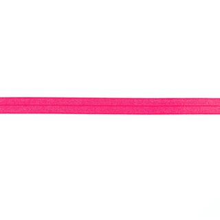 Elastisches Einfassband (Falzgummi) glänzend [15 mm] – intensiv pink, 
