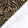 Viskosejersey Zebraprint – mocca/schwarz,  thumbnail number 4