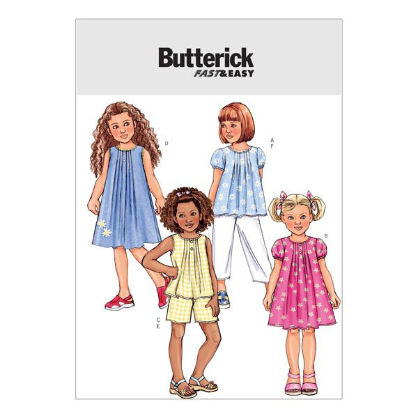 Kinderkleid | Butterick 4176 | 92-104,  image number 1