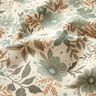 Dekostoff Halbpanama Blumenpracht – schilf/natur,  thumbnail number 2