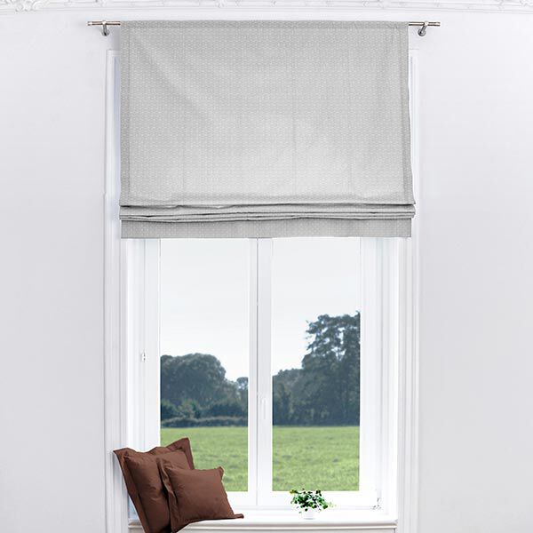 Baumwollstoff Cretonne Kubus – grau, image number 7