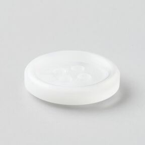 4-loch-Knopf rund [Ø 15 mm] – weiss, 
