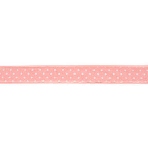 Webband Chambray Punkte – lachs, 